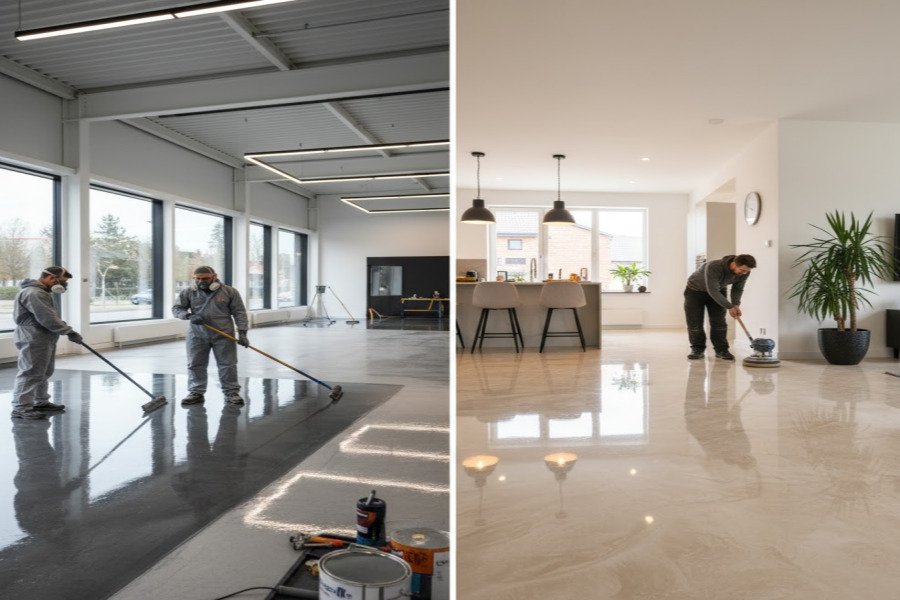 Commercial & Residential Epoxy Flooring​
