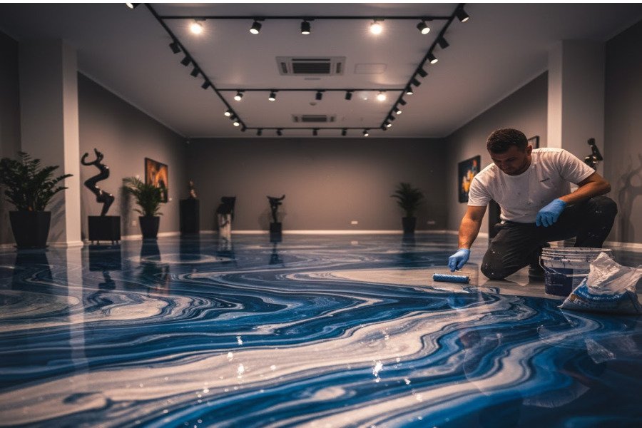 Decorative & Custom Epoxy Flooring Finishes​