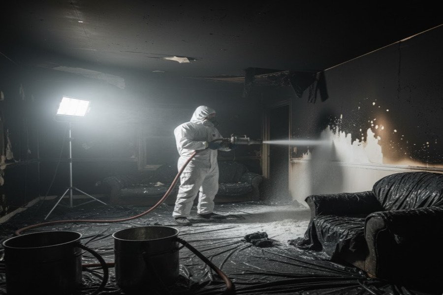 Fire & Smoke Damage Restoration​