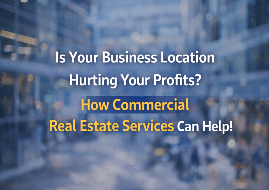 How Commercial Real Estate services can help