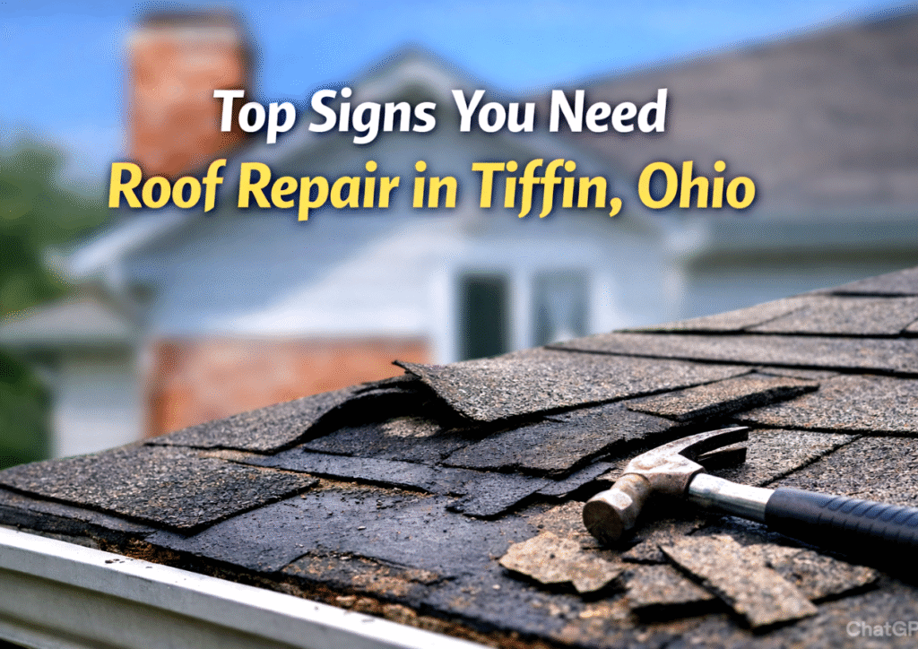 Top Signs You Need Roof Repair in Tiffin, Ohio