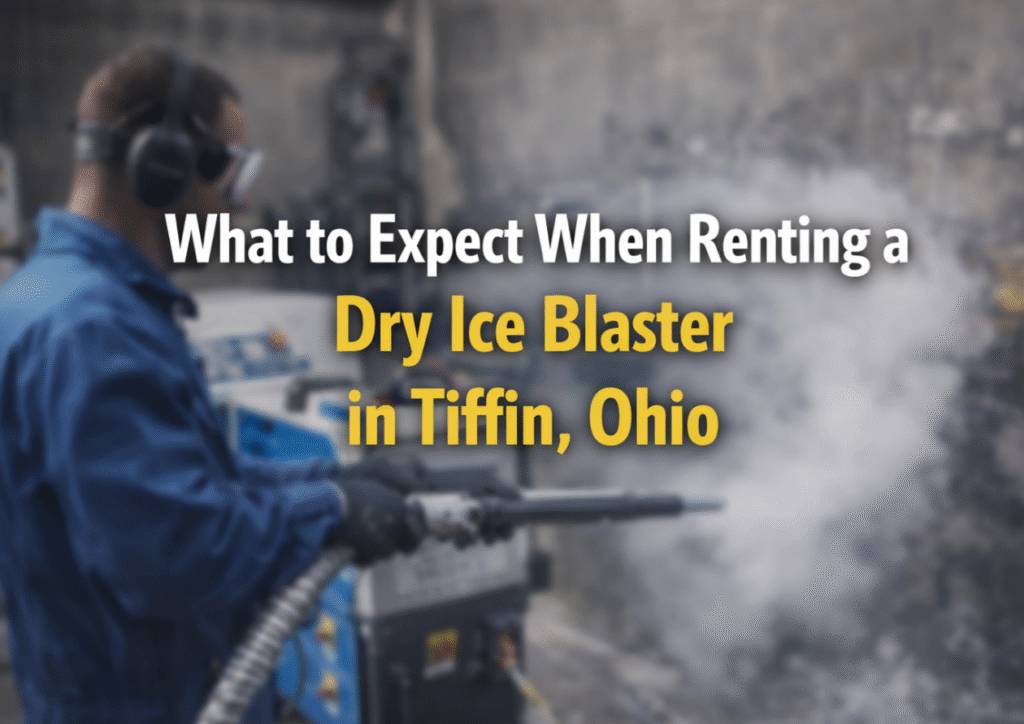 What to Expect When Renting a Dry Ice Blaster in Tiffin, Ohio