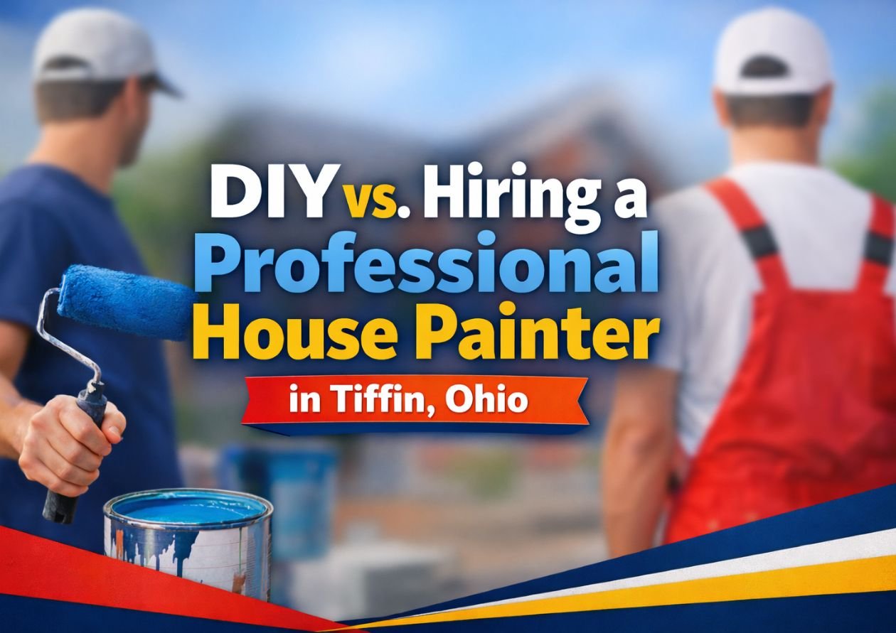 Is It Better to DIY or Hire Professional Painters in Tiffin, Ohio?