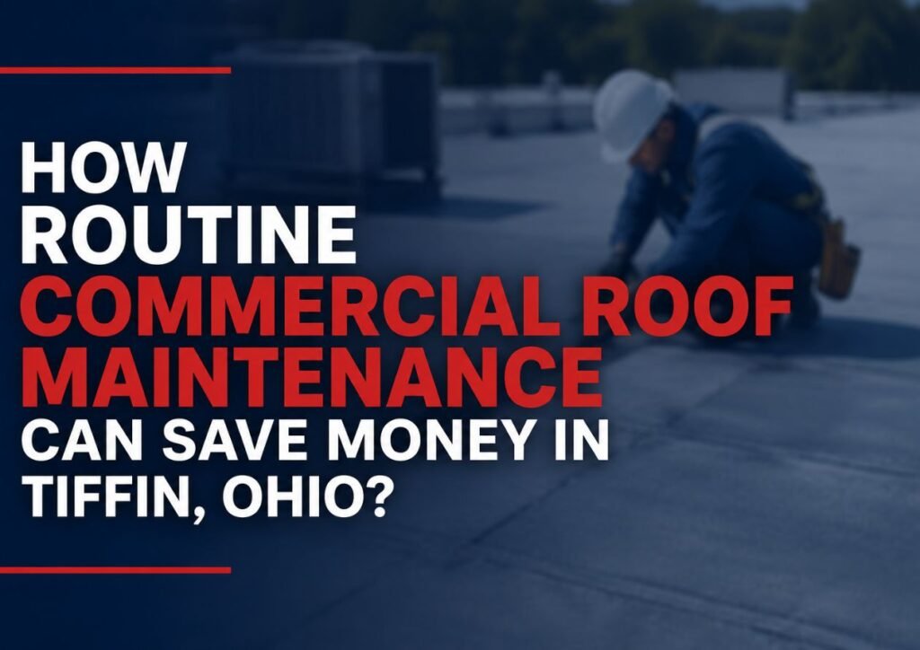 Commercial Roof Maintenance in midwest Ohio