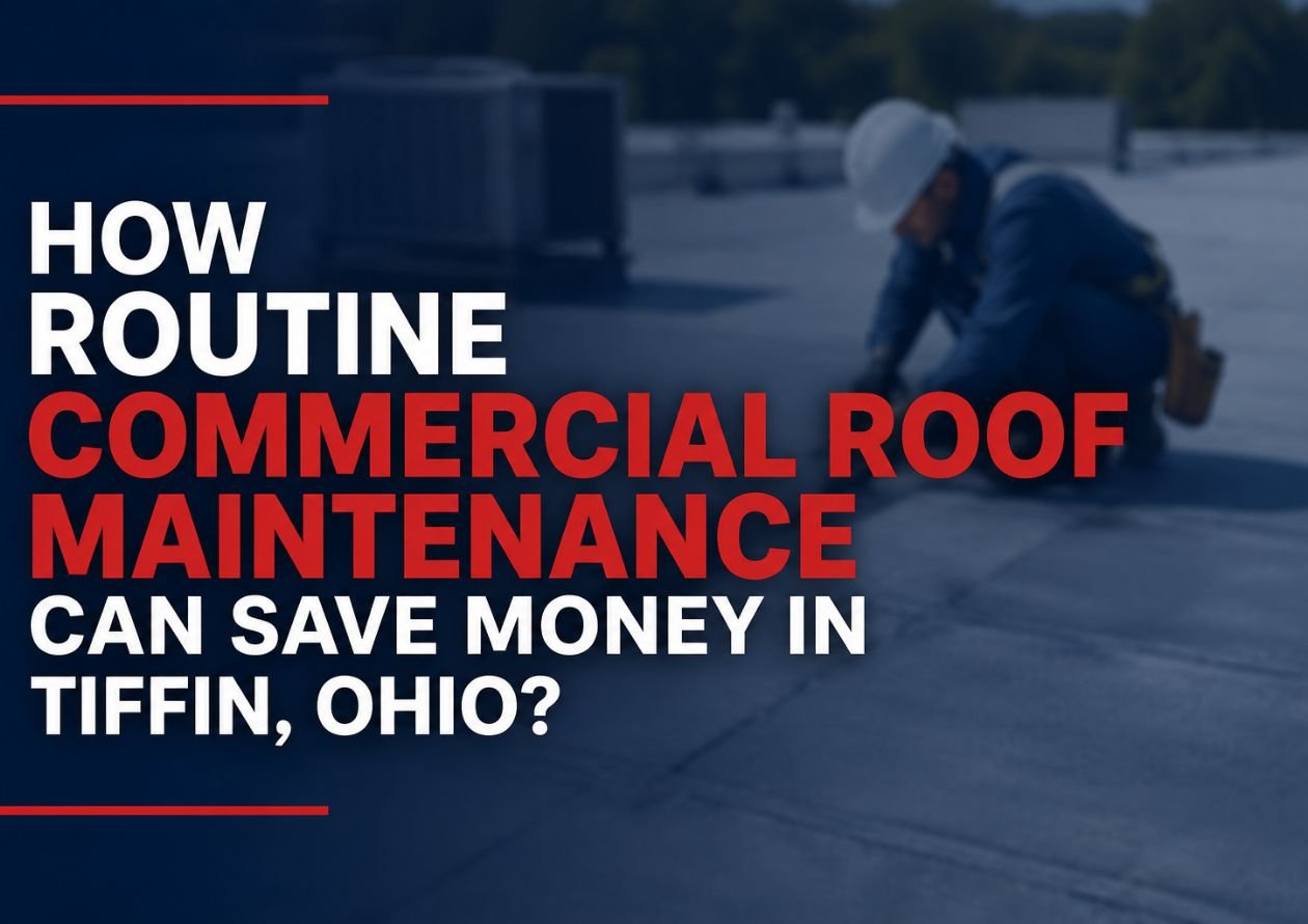 Commercial Roof Maintenance in midwest Ohio