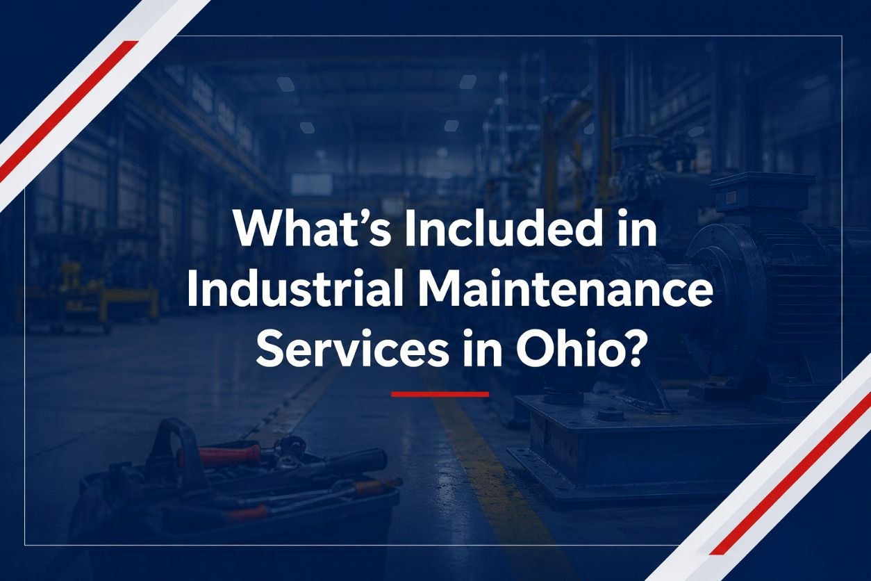 Industrial maintenance services in Ohio including preventive maintenance, equipment repairs, safety inspections, and facility support