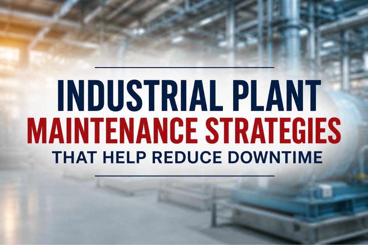 Industrial plant maintenance strategies that help reduce downtime through preventive maintenance, inspections, and equipment reliability